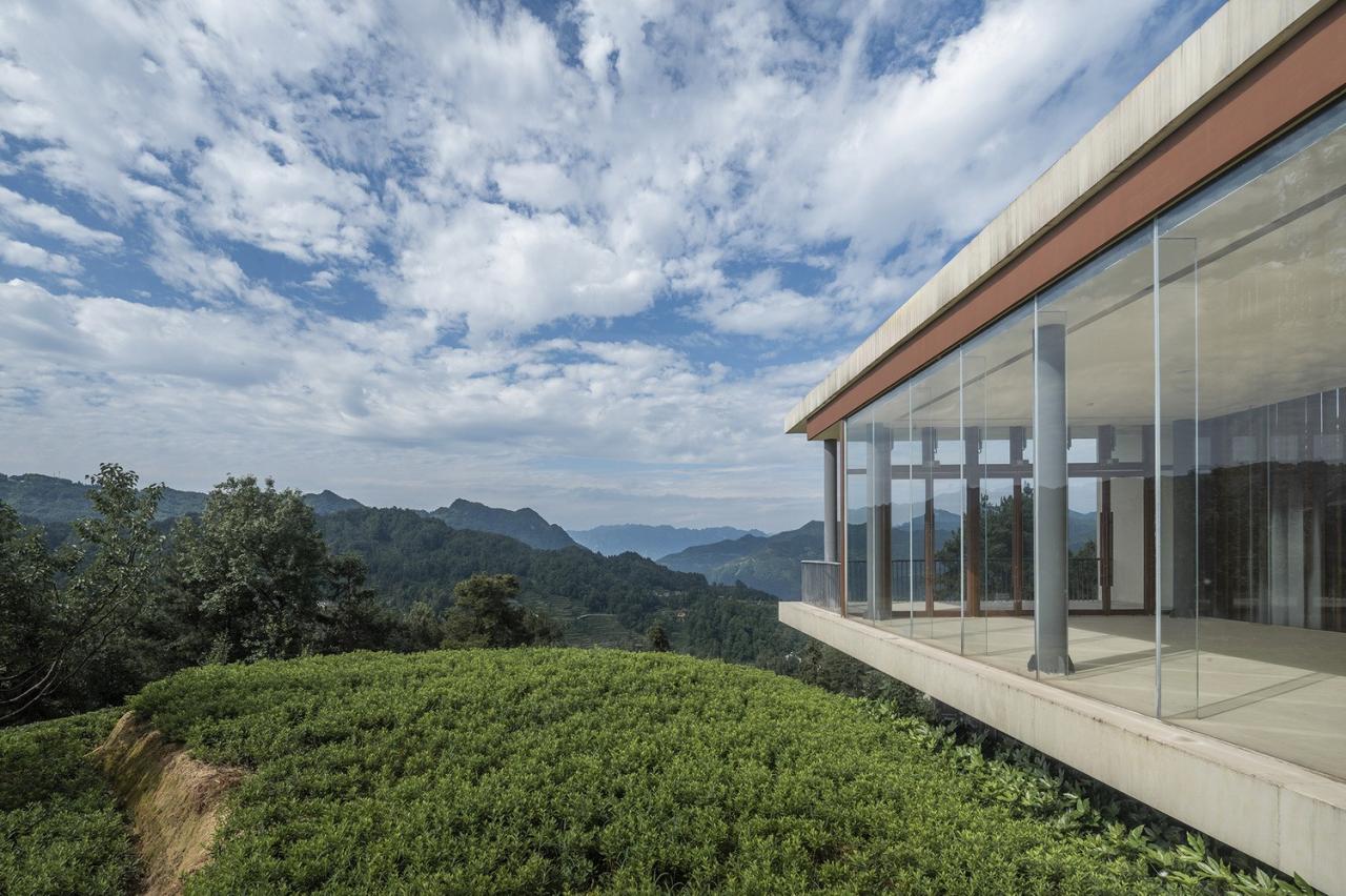 BIM建筑|三峡茶旅小镇展示中心 / 建筑营设计工作室