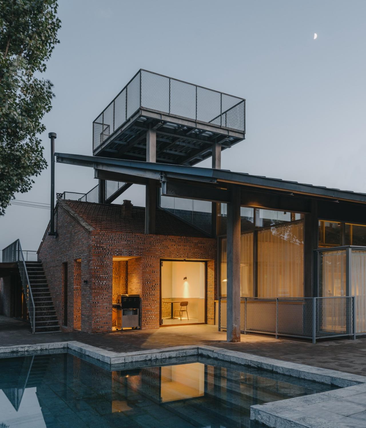 BIM建筑|疯癫是理性的礼物：板泉之野民宿与营地 / 大料建筑