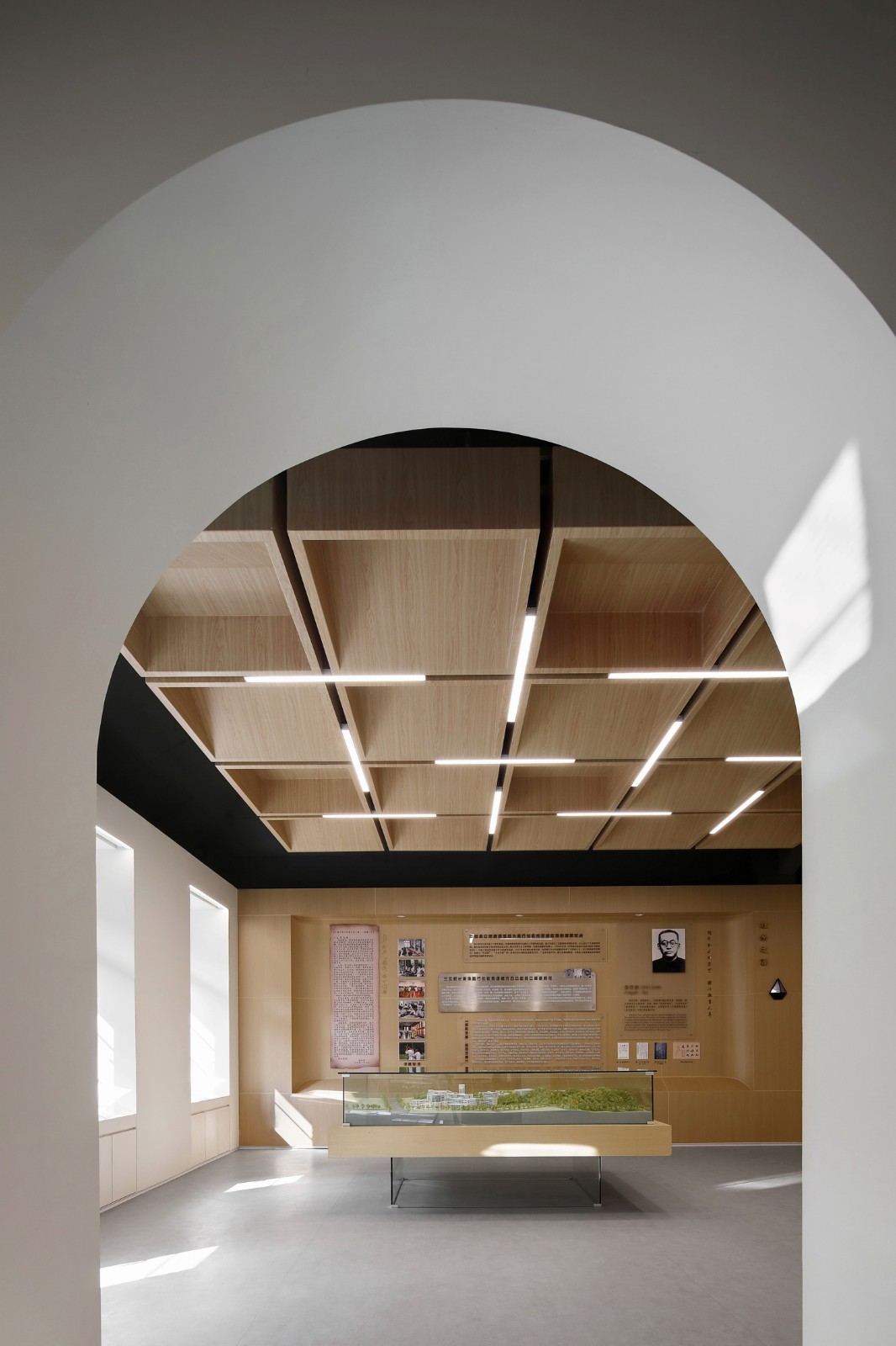 BIM建筑|一座深藏在云和小县城的校史馆 / 丰间建筑事务所