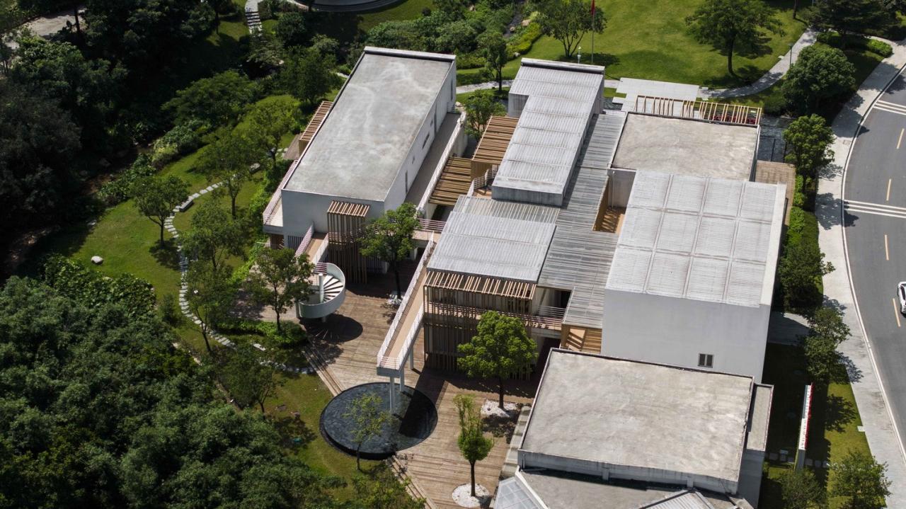 BIM建筑|多层面的“轻”：黄麻乡村振兴工作站与乡村会客厅 / 三文建筑