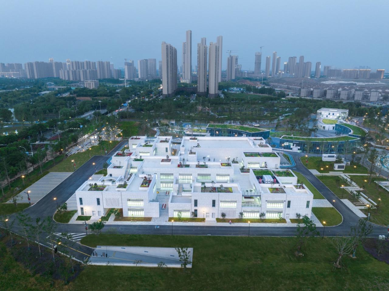 BIM建筑|武汉海绵公园研学+游客中心 / UAO瑞拓设计