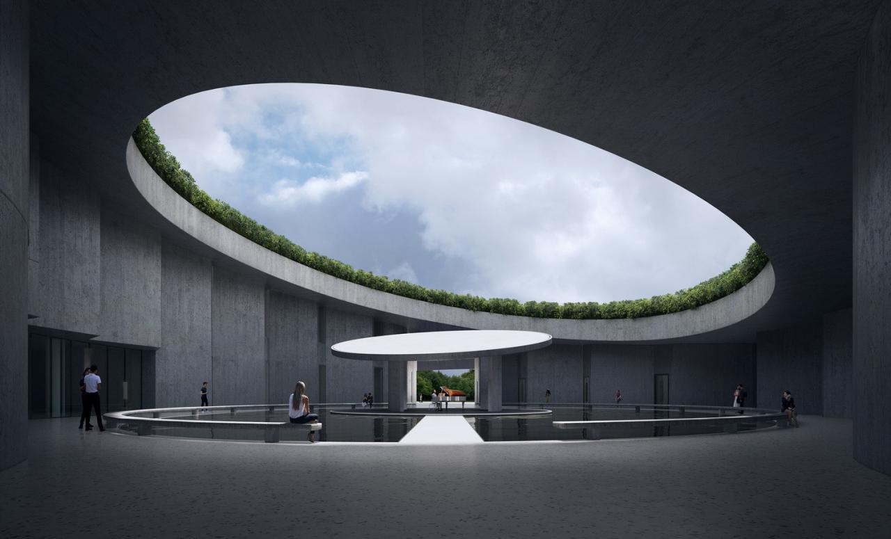 BIM建筑|安吉“两山”未来科技城文化艺术中心 / MAD马岩松新作