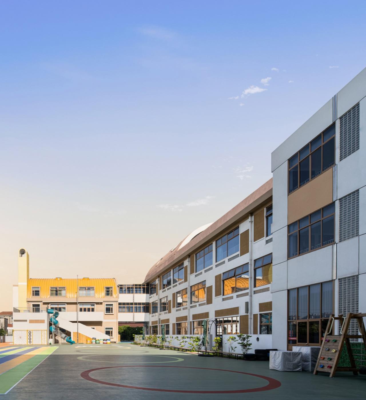 BIM建筑|陌桑幼儿园新建工程 / 上海交通大学城镇空间文化与科学研究中心