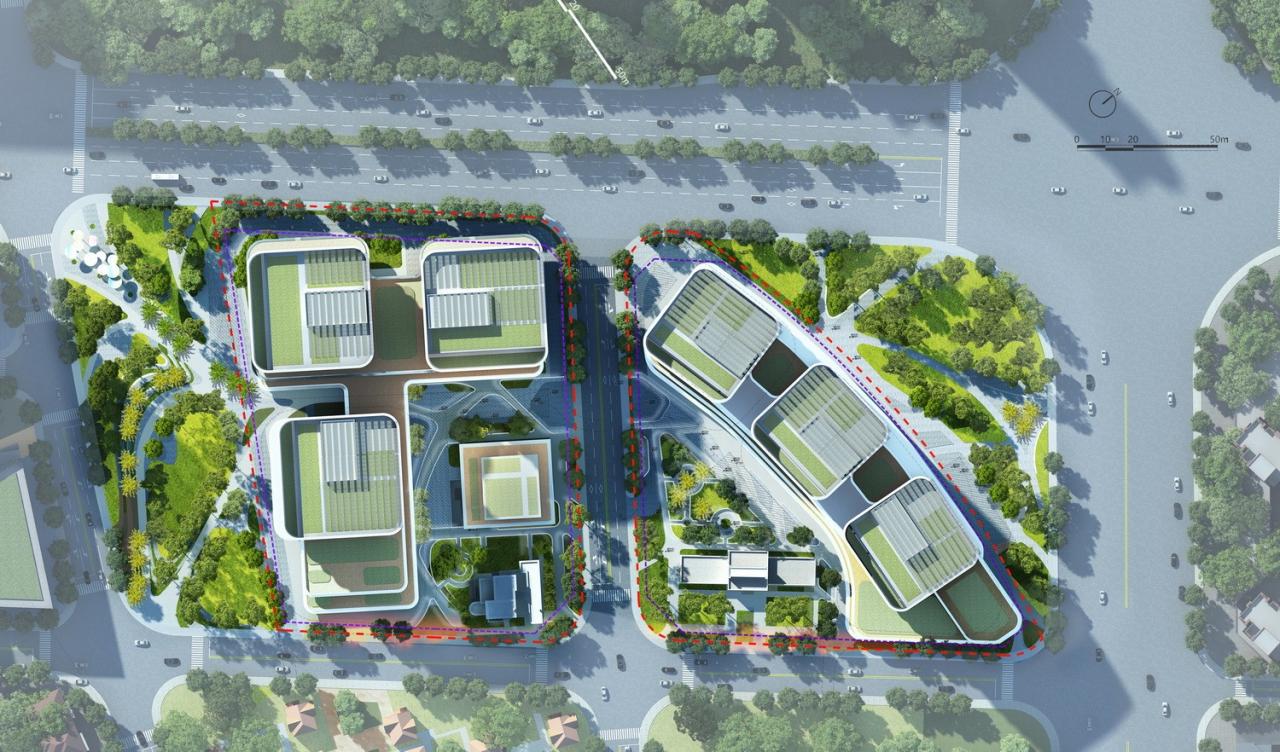 BIM建筑|百年科创重生：上海科创源，跨越时空的科文传承 / FTA