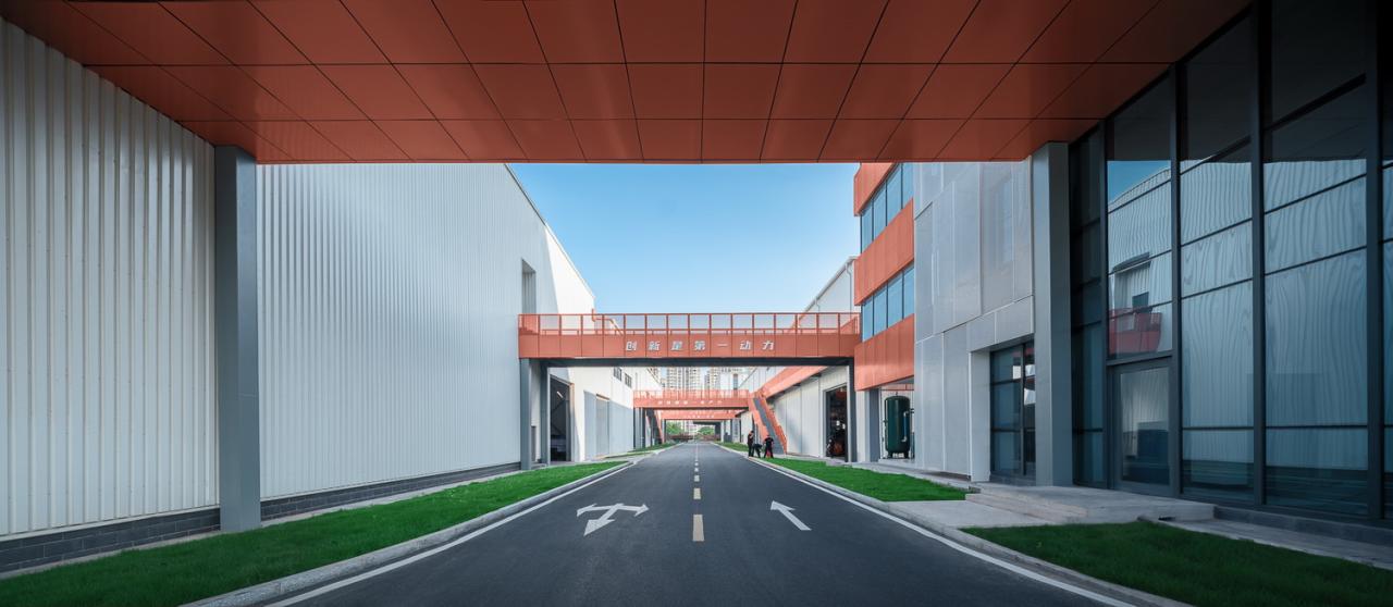 BIM建筑|流线重构，申亿智慧工厂 / 长沙市规划设计院有限责任公司