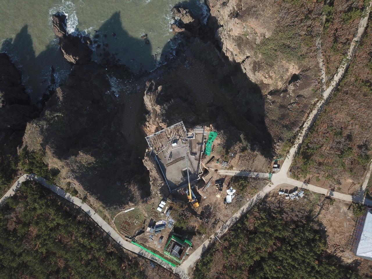 BIM建筑|崖顶咖啡厅及塔居 / 迹•建筑事务所（TAO）