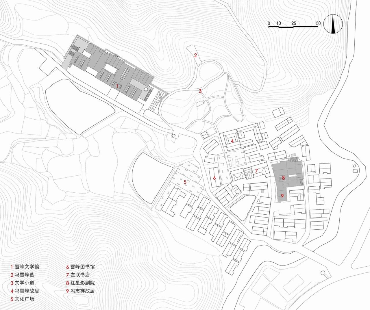 BIM建筑|雪峰文学馆 / 同济院 麟和建筑工作室