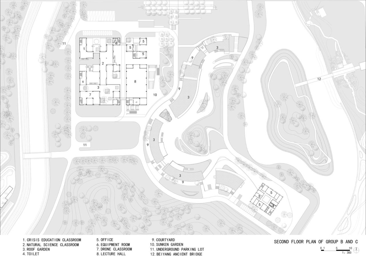BIM建筑|武汉海绵公园研学+游客中心 / UAO瑞拓设计