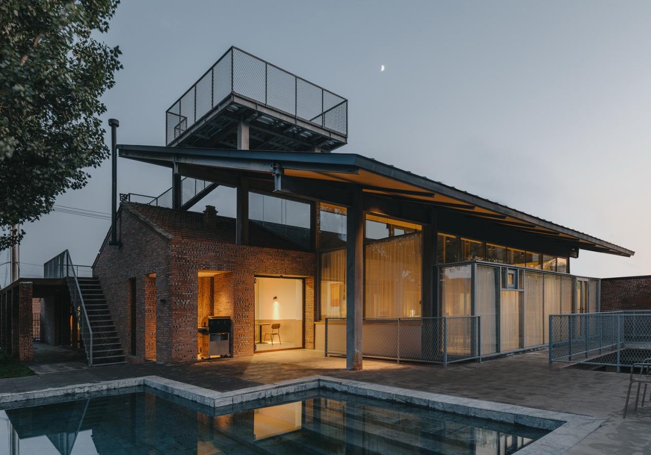 BIM建筑|疯癫是理性的礼物：板泉之野民宿与营地 / 大料建筑