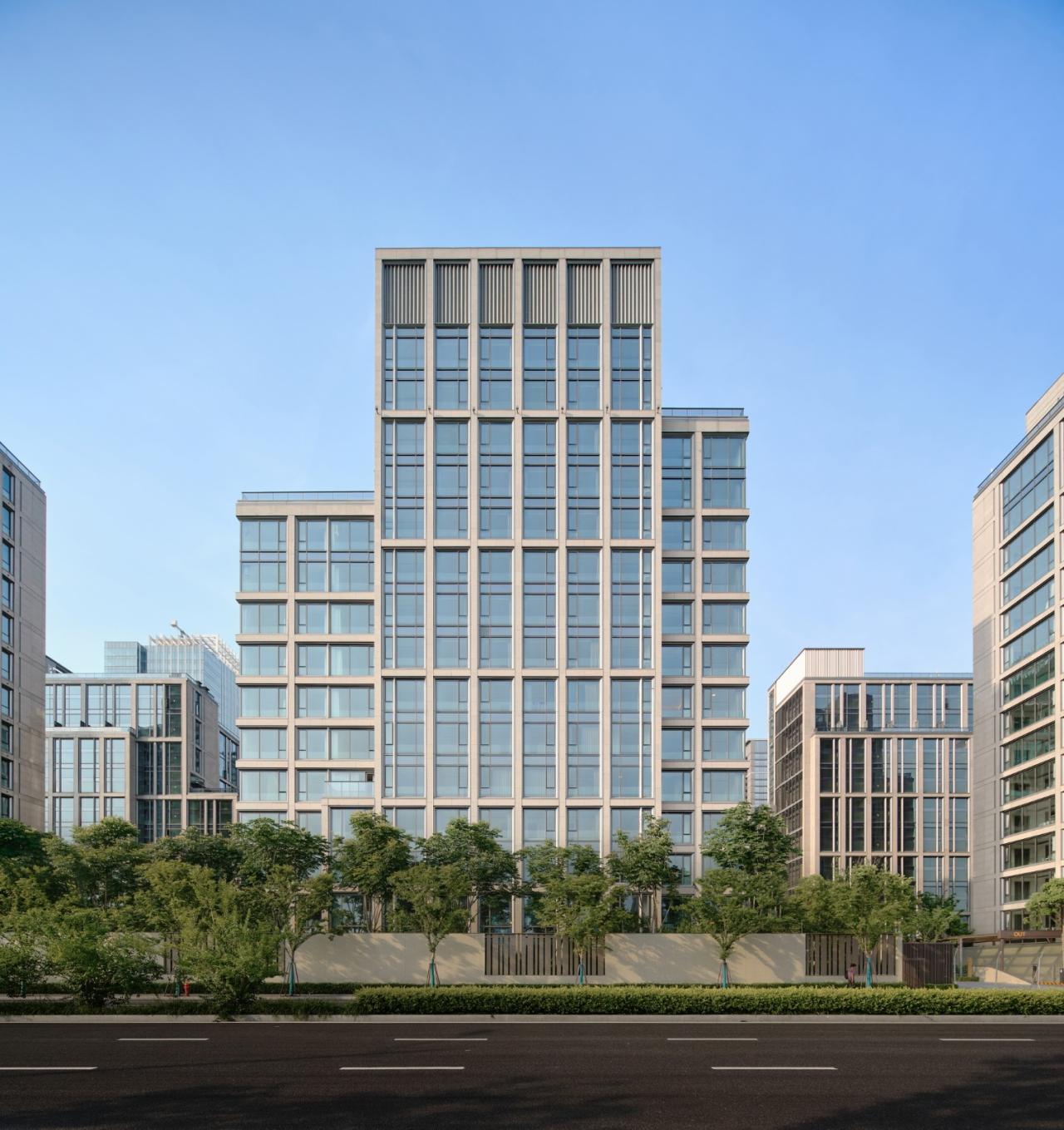 BIM建筑|杭州亚运村技术官员村：小街密路的未来社区 / goa大象设计