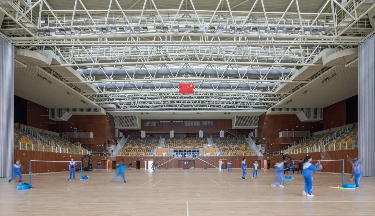 BIM建筑|龙泉中学体育馆 / 中国建筑西南设计研究院有限公司