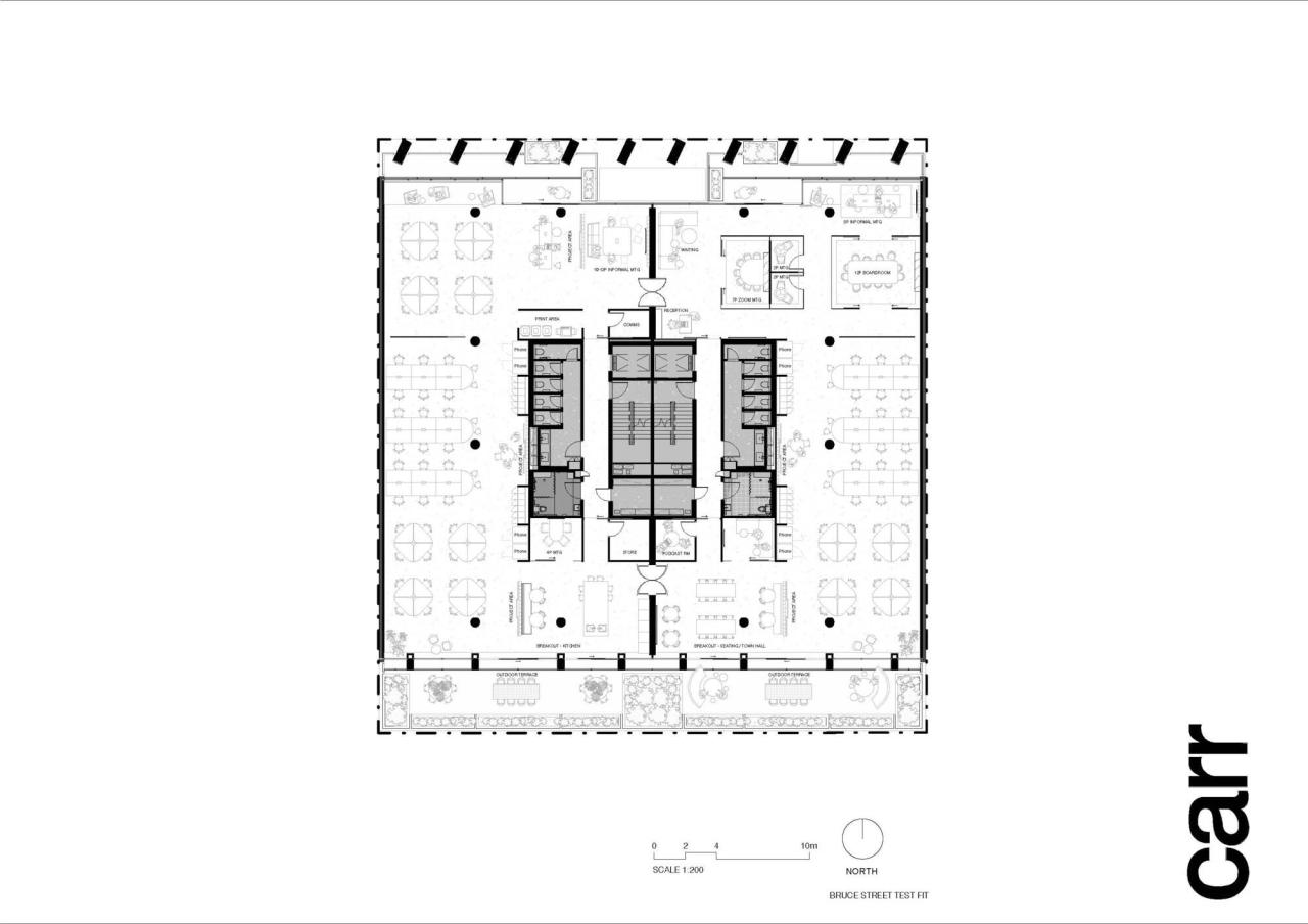 BIM建筑|布鲁斯街商业大厦 / Carr
