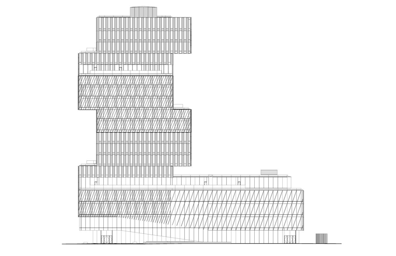 BIM建筑|波士顿大学计算与数据科学中心 / KPMB Architects