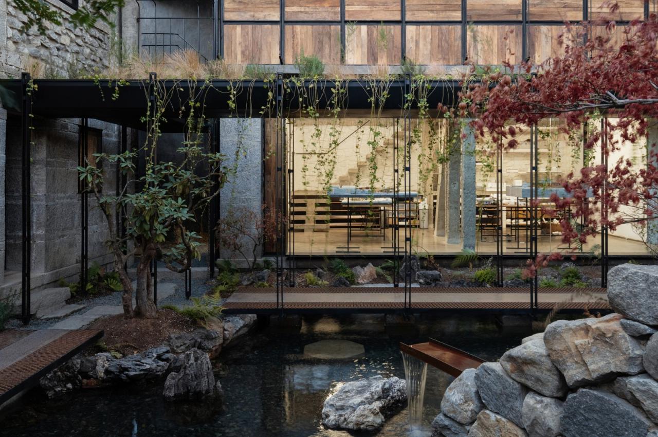 BIM建筑|墟岫园 / ArCONNECT 之间建筑事务所