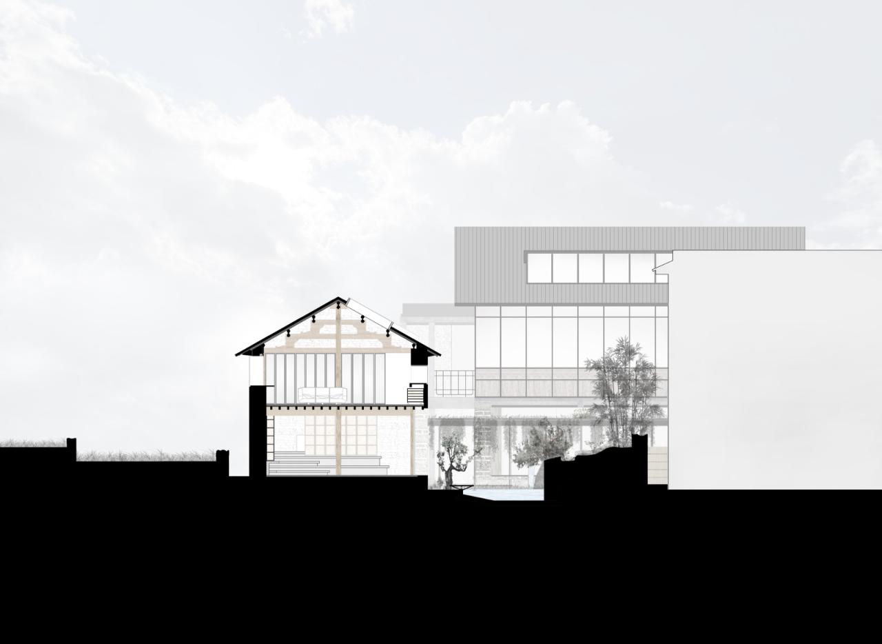 BIM建筑|墟岫园 / ArCONNECT 之间建筑事务所