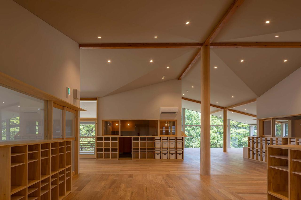 BIM建筑|大风车，鹿岛田托儿所 / TERRAIN architects