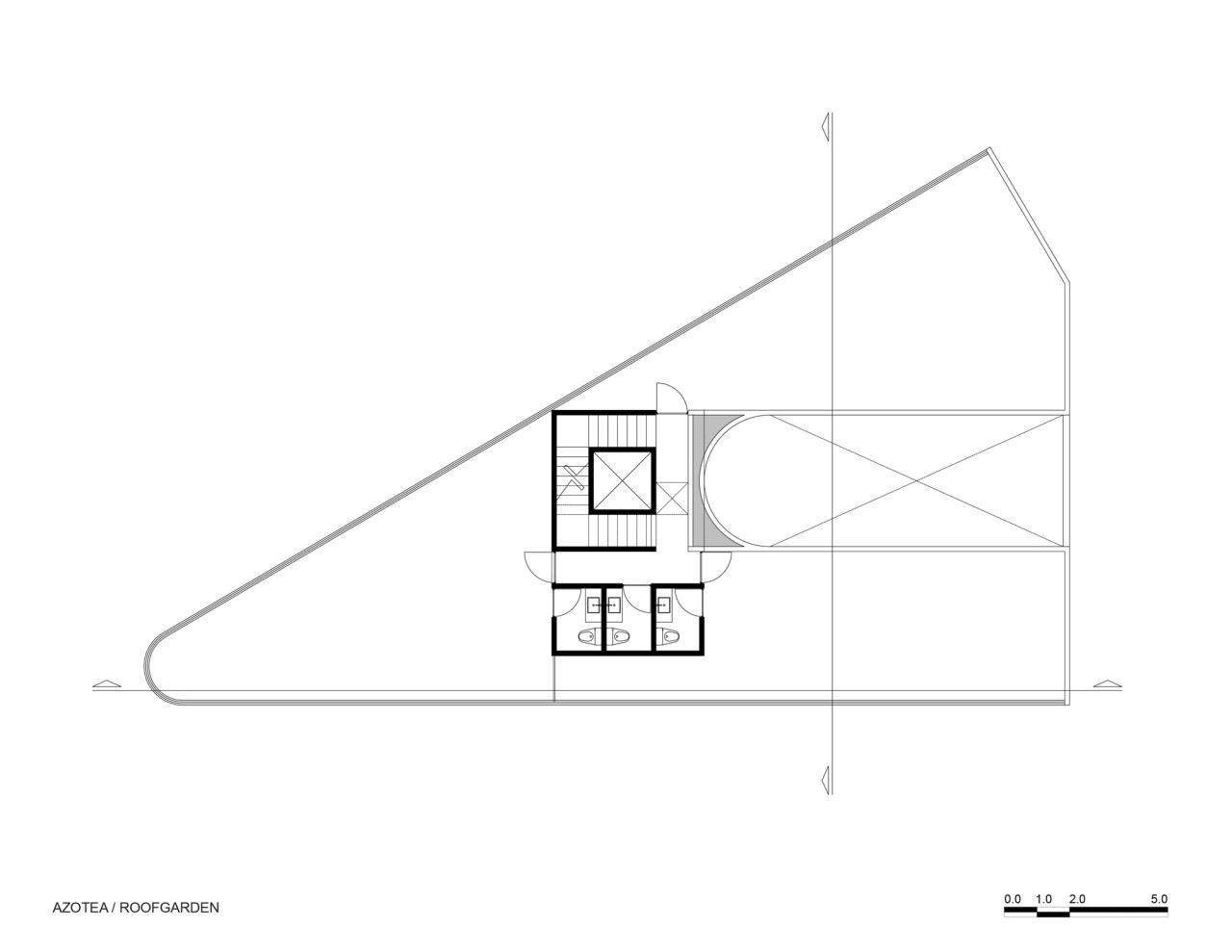 BIM建筑|三角形住宅楼：MO288 住宅楼 / HGR ARQUITECTOS