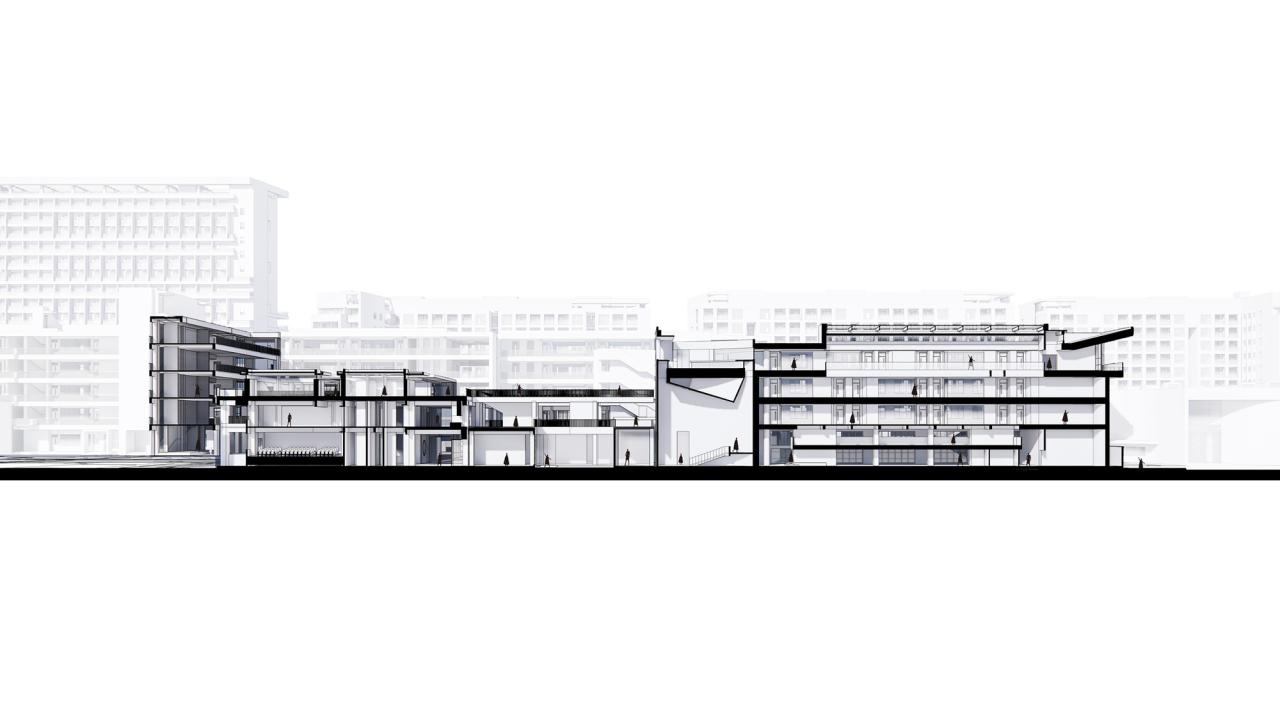 BIM建筑|江苏省靖江高级中学新校区 / 荣朝晖工作室