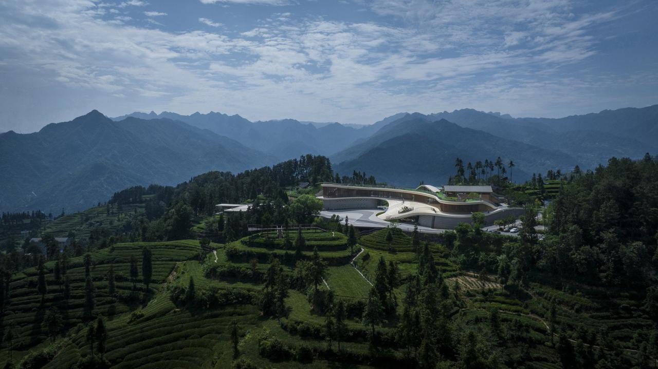 BIM建筑|三峡茶旅小镇展示中心 / 建筑营设计工作室