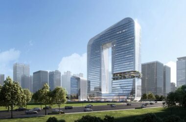 BIM建筑|凯达设计珠海拱形摩天大楼-BIM建筑网