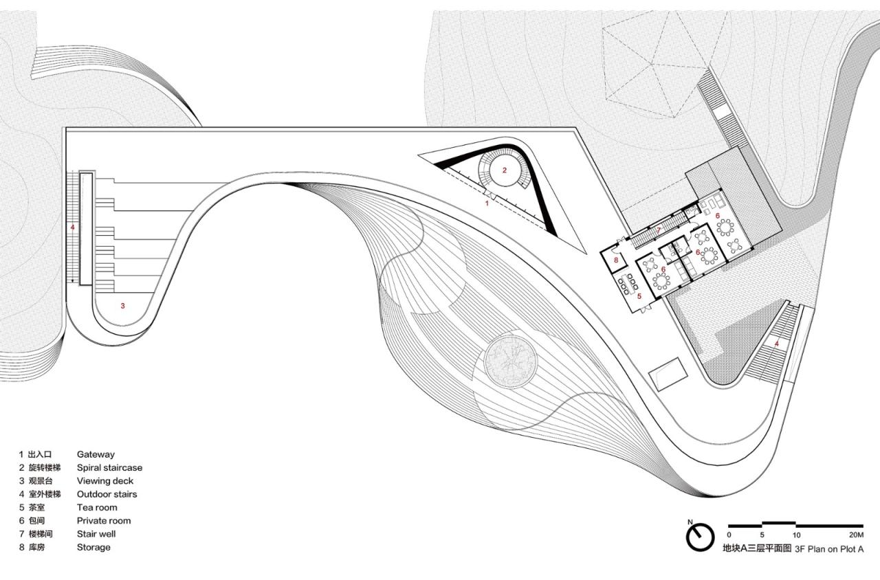 BIM建筑|三峡茶旅小镇展示中心 / 建筑营设计工作室