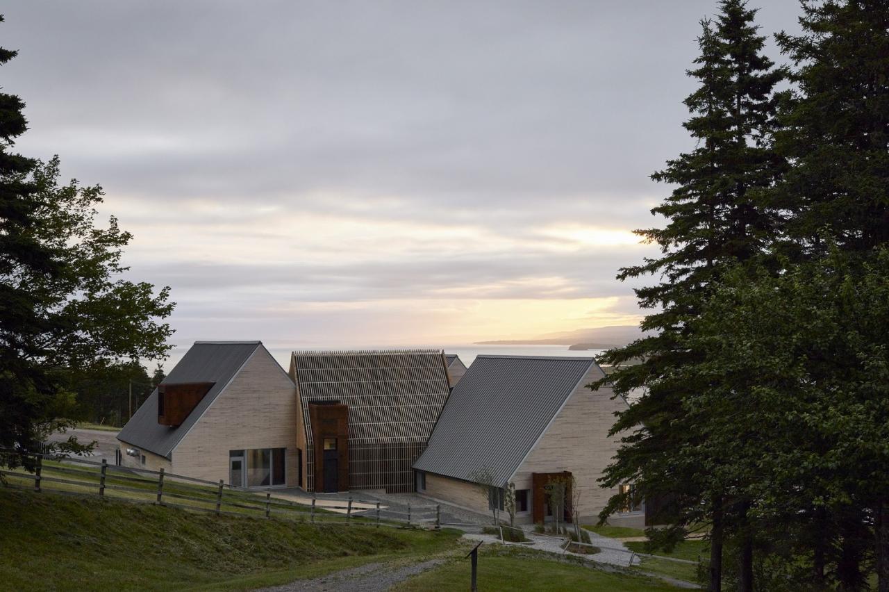 BIM建筑|高地村解说中心 / Abbott Brown Architects