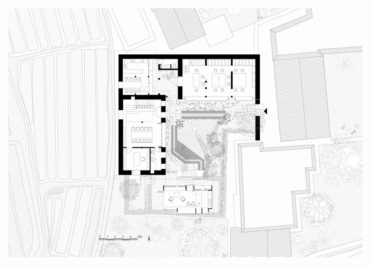 BIM建筑|墟岫园 / ArCONNECT 之间建筑事务所