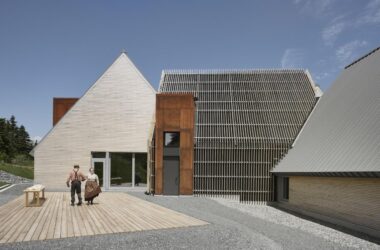 BIM建筑|高地村解说中心 / Abbott Brown Architects-BIM建筑网