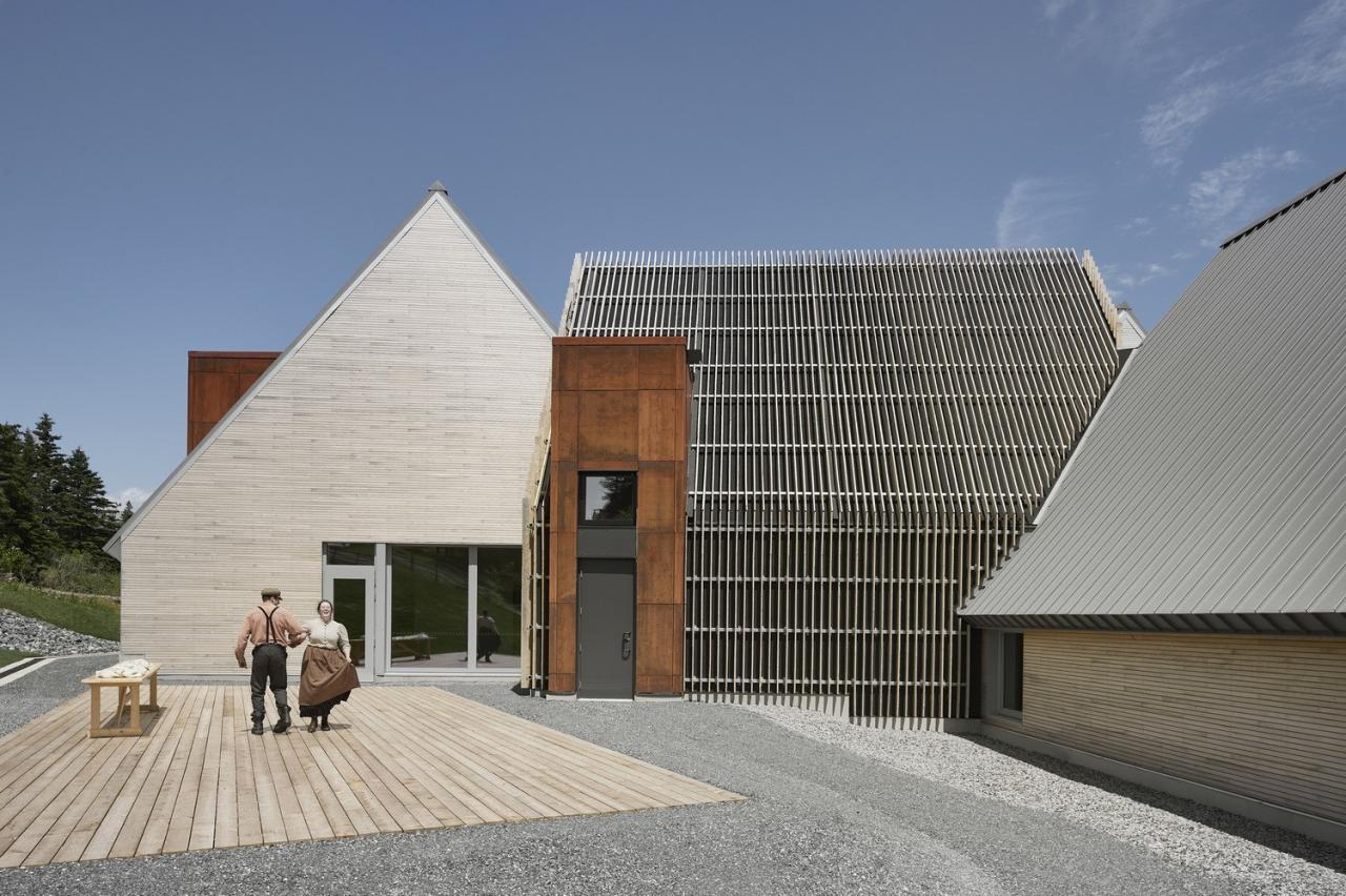 BIM建筑|高地村解说中心 / Abbott Brown Architects