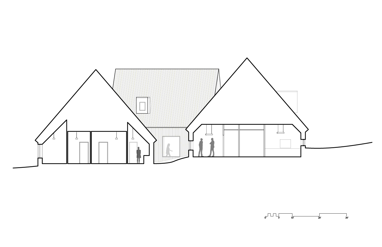 BIM建筑|高地村解说中心 / Abbott Brown Architects