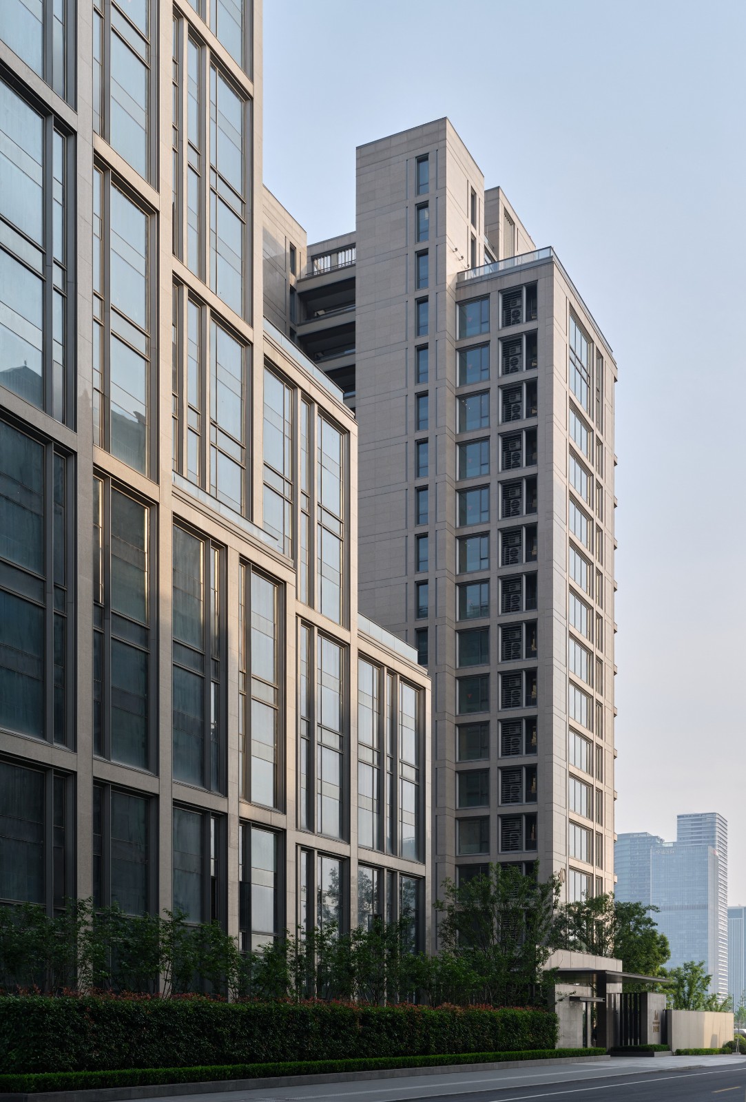 BIM建筑|杭州亚运村技术官员村：小街密路的未来社区 / goa大象设计