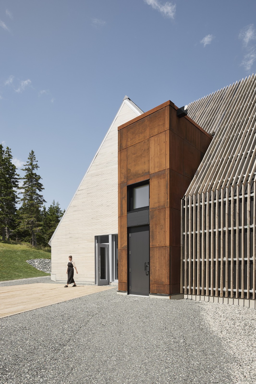 BIM建筑|高地村解说中心 / Abbott Brown Architects