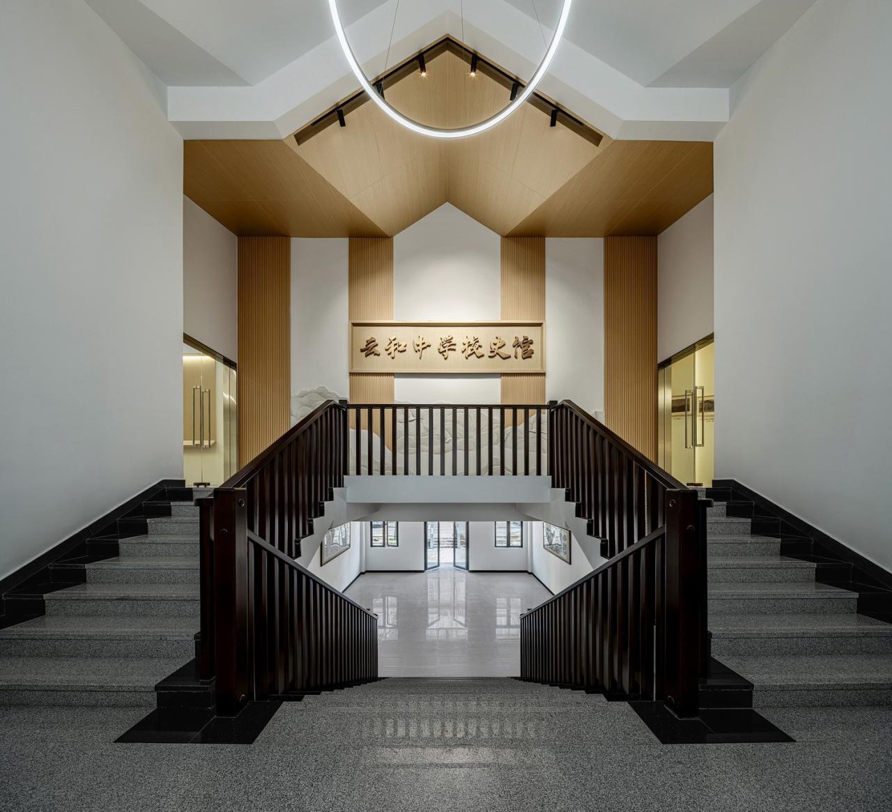 BIM建筑|一座深藏在云和小县城的校史馆 / 丰间建筑事务所