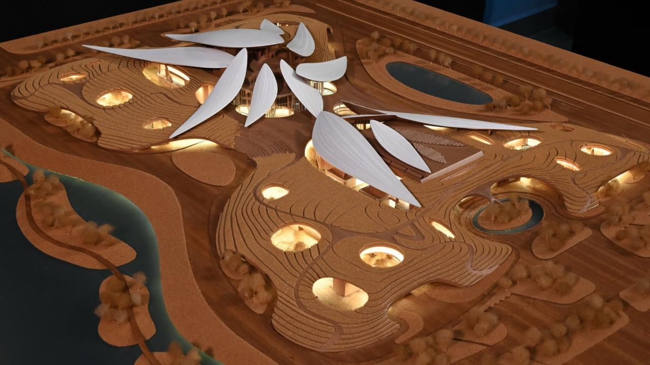 BIM建筑|安吉“两山”未来科技城文化艺术中心 / MAD马岩松新作