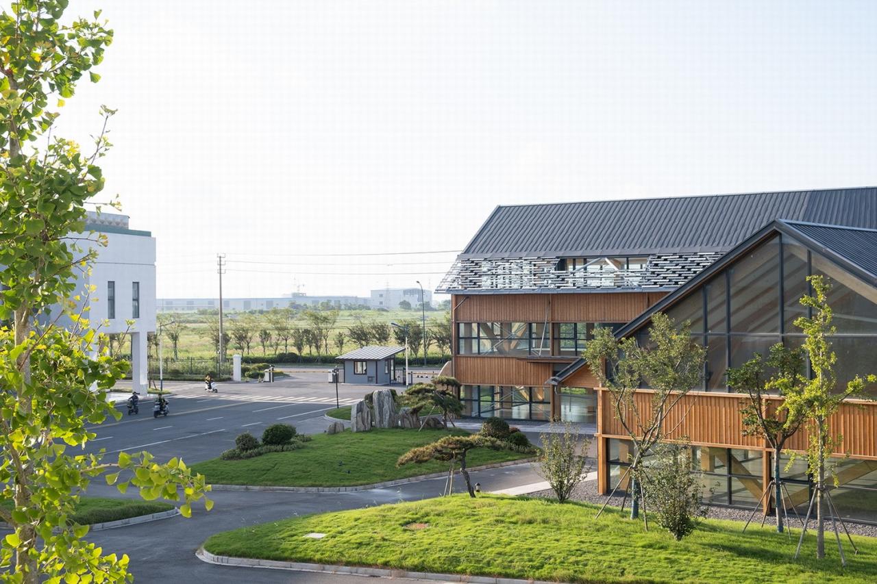 BIM建筑|木作之家 – 大丰木结构研发中心 / CATS