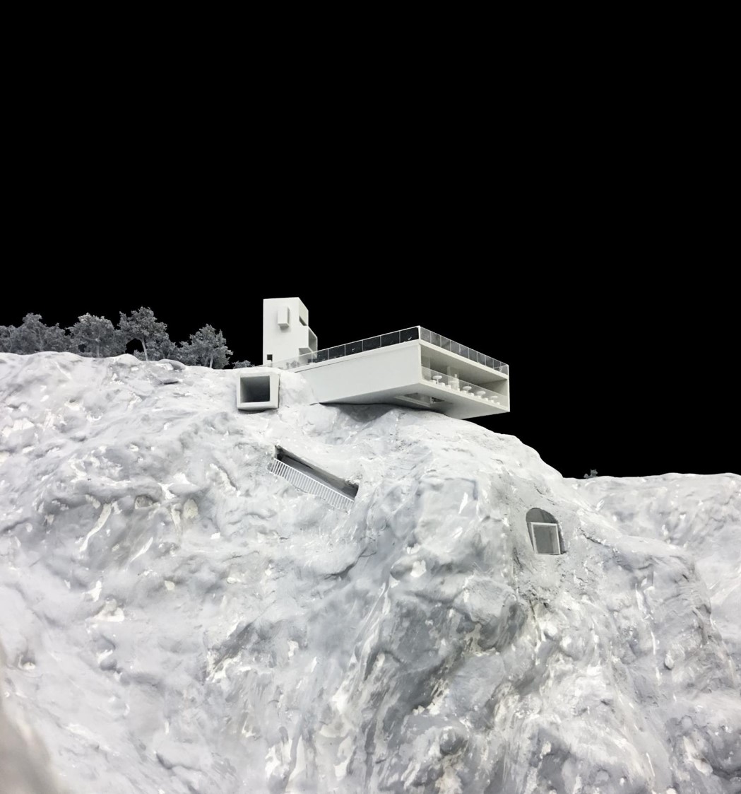 BIM建筑|崖顶咖啡厅及塔居 / 迹•建筑事务所（TAO）