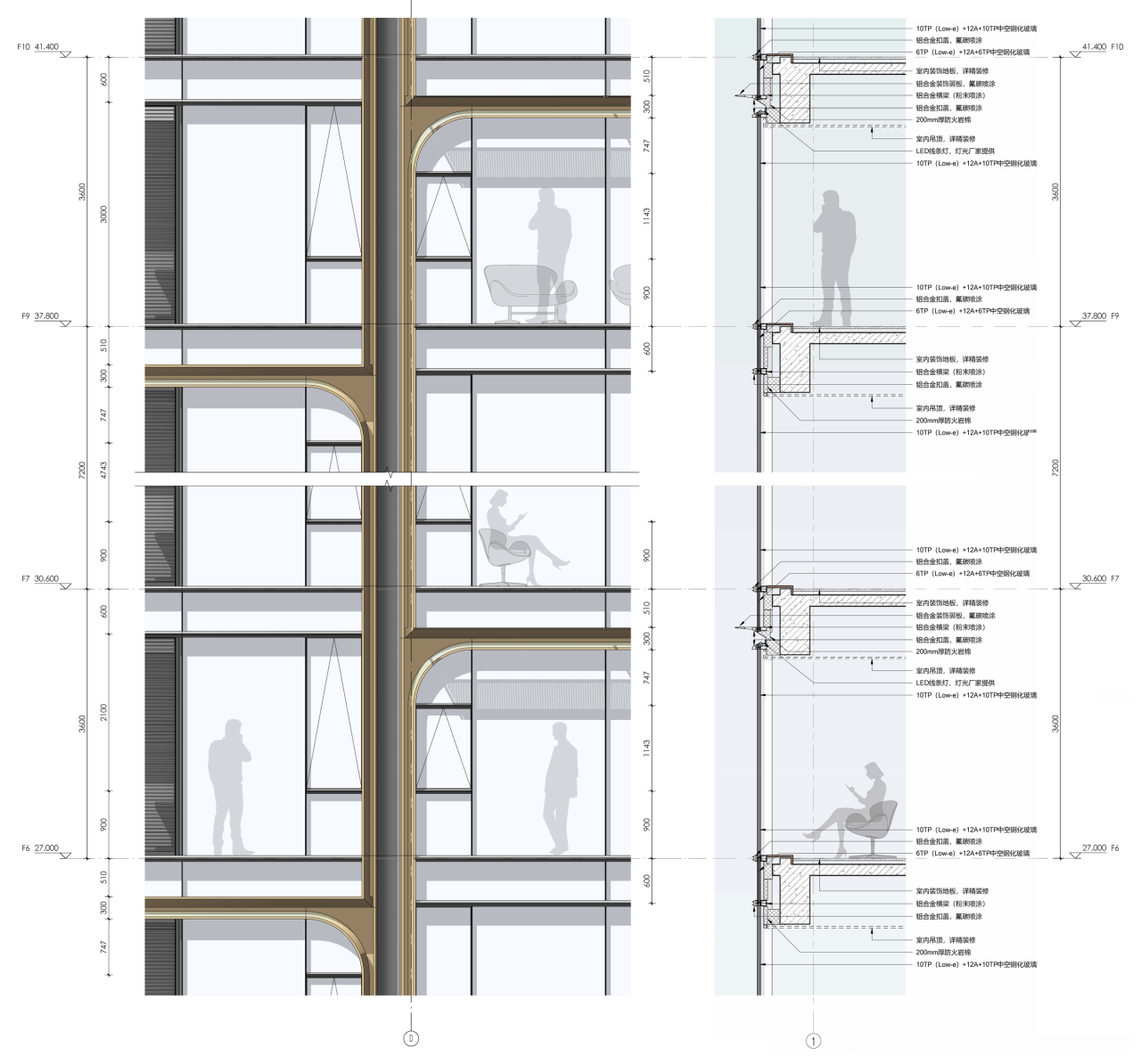 BIM建筑|成都“卓越 • 点将台79号”城市更新综合体 / 孟凡浩-line+建筑事务所