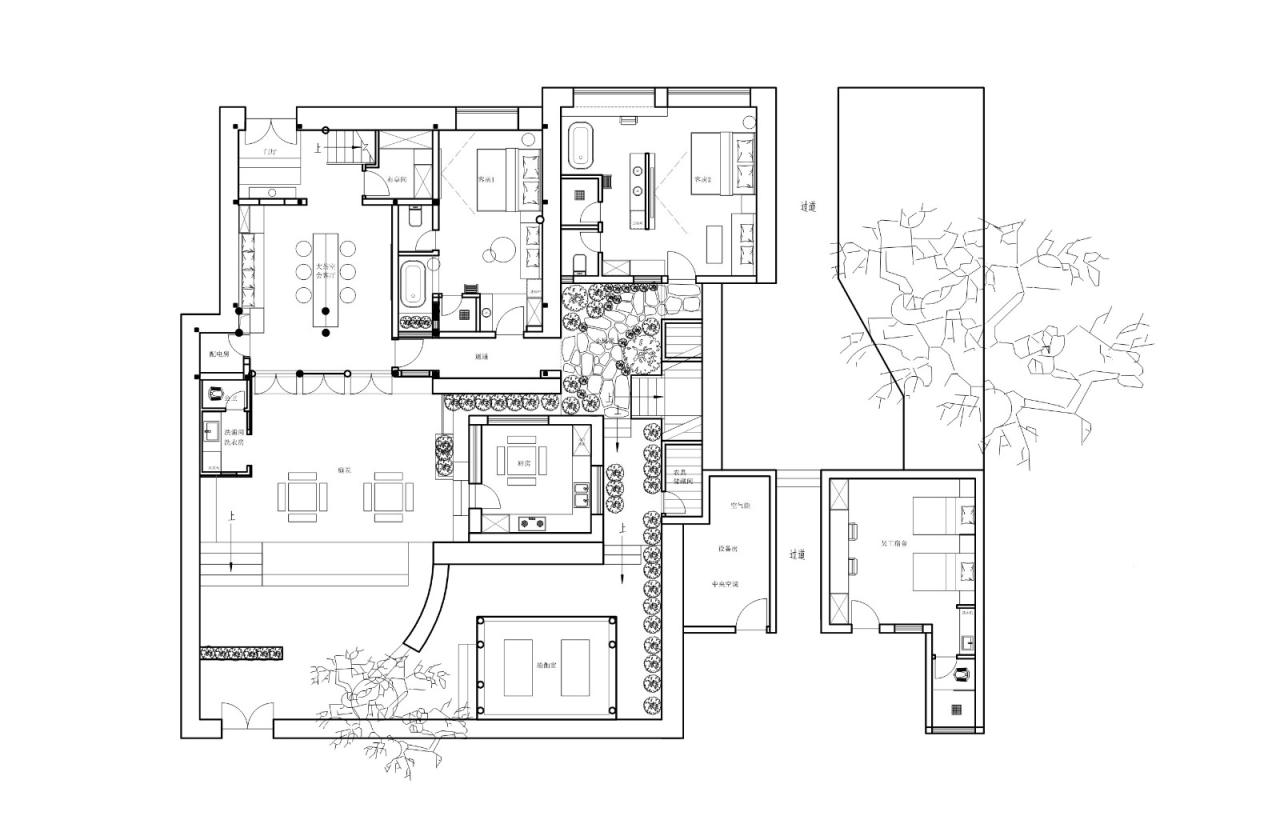 BIM建筑|大理有风小院民宿 / 长空创作