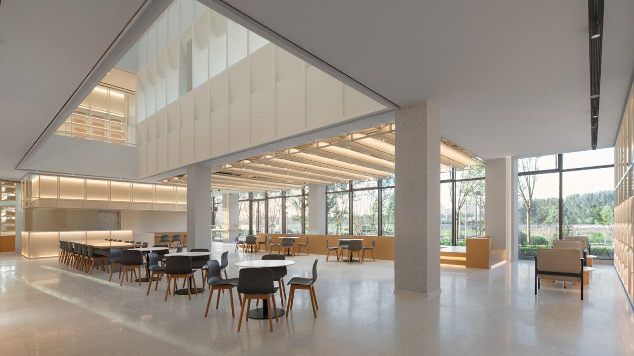 BIM建筑|首创和园·平谷新城租赁住房社区图书馆 / 严旸建筑设计