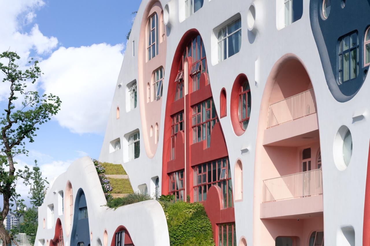 BIM建筑|中国最美幼儿园：大乐之野幼儿园，他们让幼儿园成为了最向往的地方/ 迪卡建筑设计中心