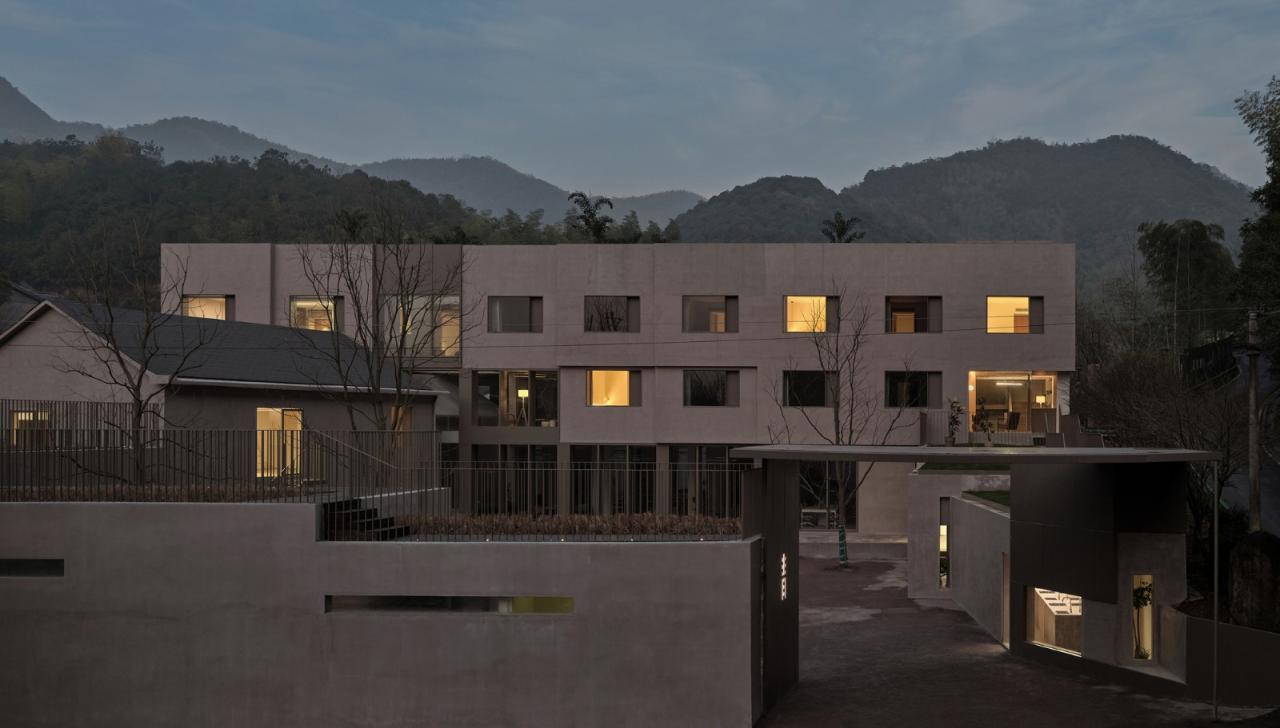 BIM建筑|杭州青山青年社 / 间筑设计