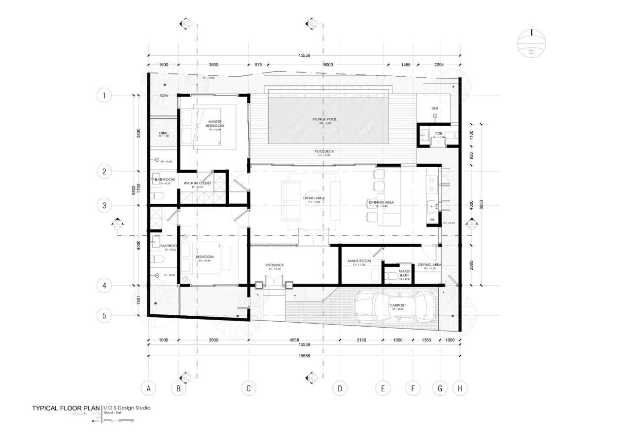BIM建筑|LDT住宅 / UOS建筑工作室