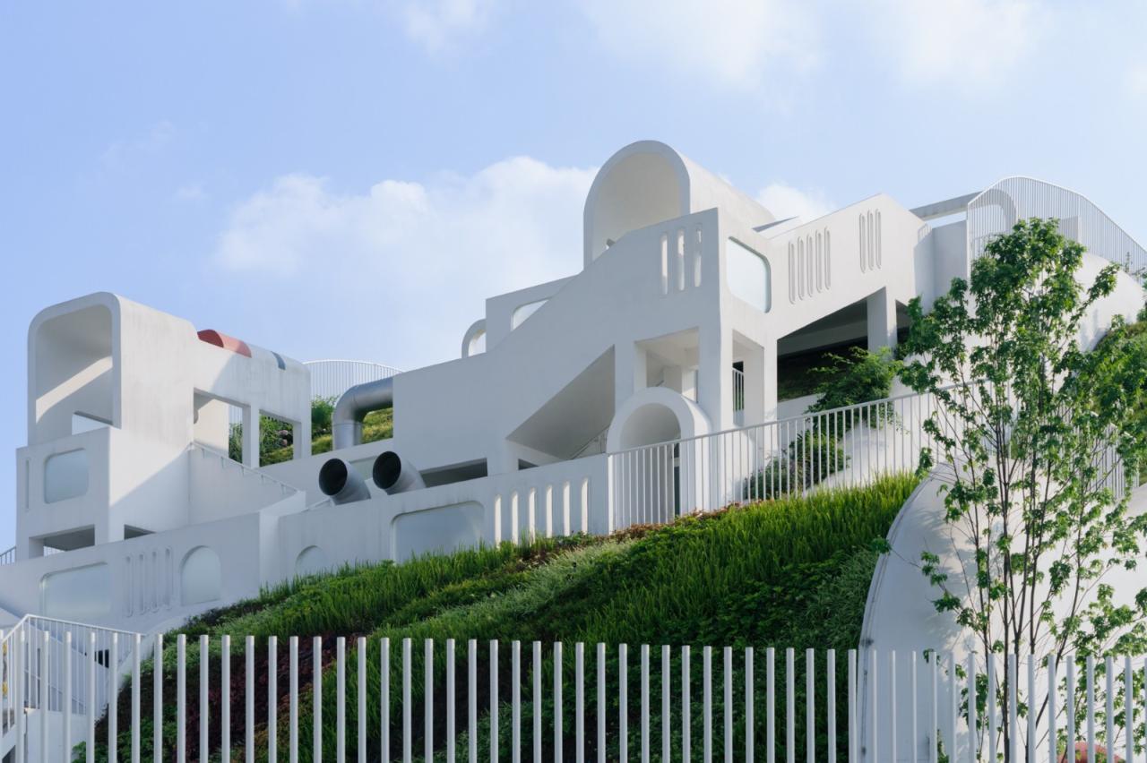 BIM建筑|中国最美幼儿园：大乐之野幼儿园，他们让幼儿园成为了最向往的地方/ 迪卡建筑设计中心