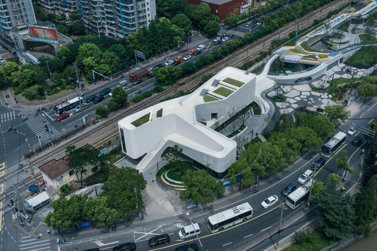 BIM建筑|上海新境地•新二绿地&市民中心 / UA尤安设计