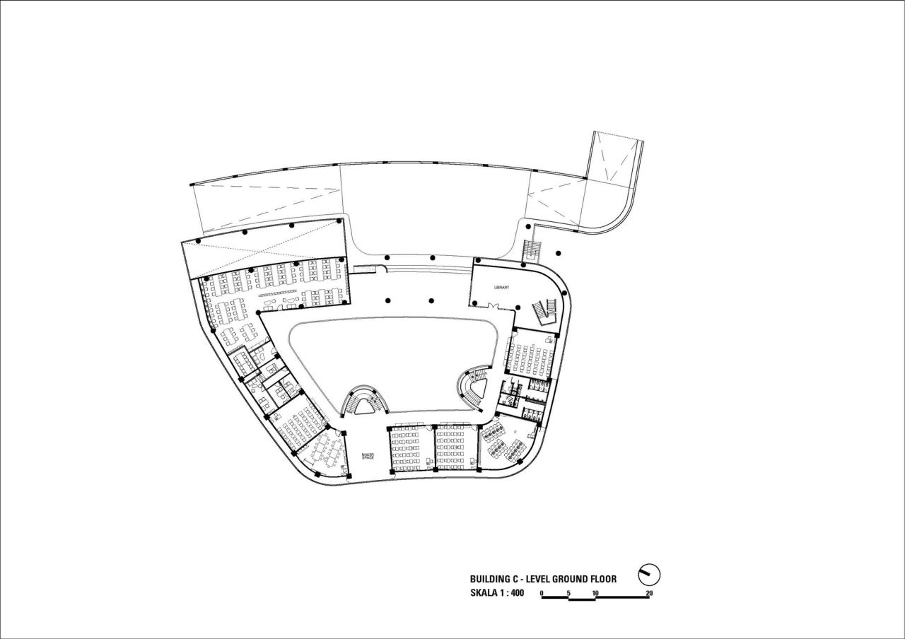 BIM建筑|Binus 三宝垄教育园区 / Denton Corker Marshall