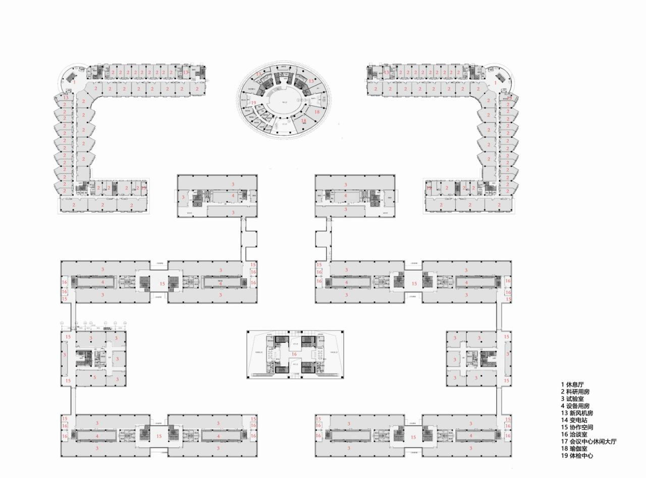 BIM建筑|中关村新兴产业前沿技术研究院 / 中科院建筑设计研究院有限公司