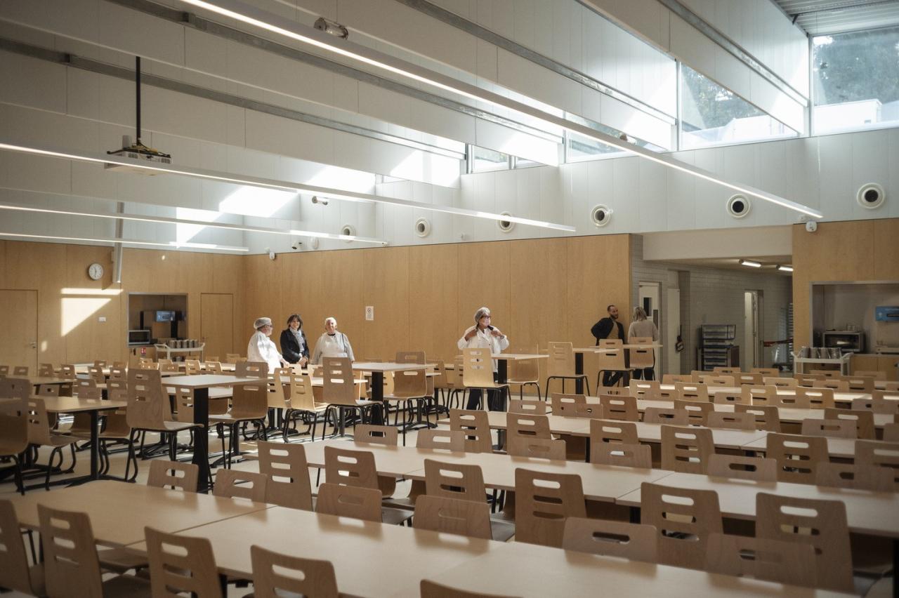 BIM建筑|Joliot-Curie 学校餐饮服务和学校生活中心 / Ateliers O-S architectes