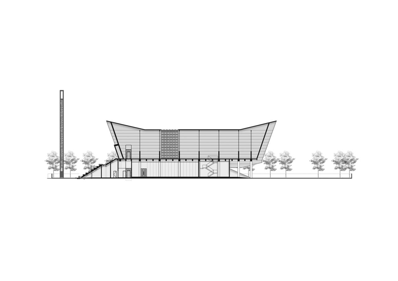 BIM建筑|镂空，让光照进清真寺 At-Taufik / JOSO