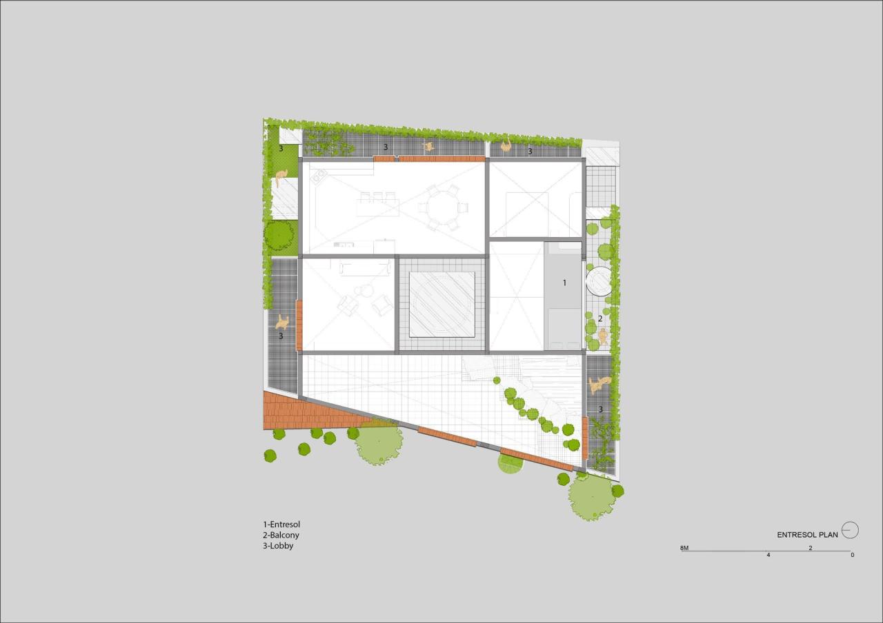 BIM建筑|瓦宅 / The Bloom