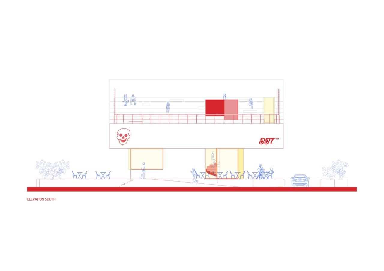 BIM建筑|BBT 山顶餐厅 / TAEP / AAP